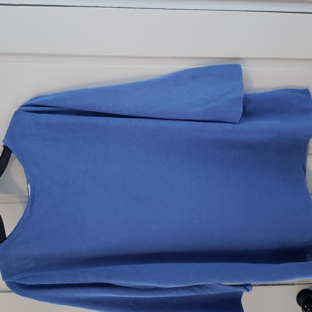 J Jill lightweight tunic sweater in size L 3/4 sleeve